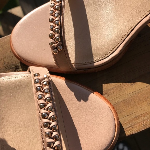 COACH jacklyn daisy rivets stiletto heel - Picture 5 of 7